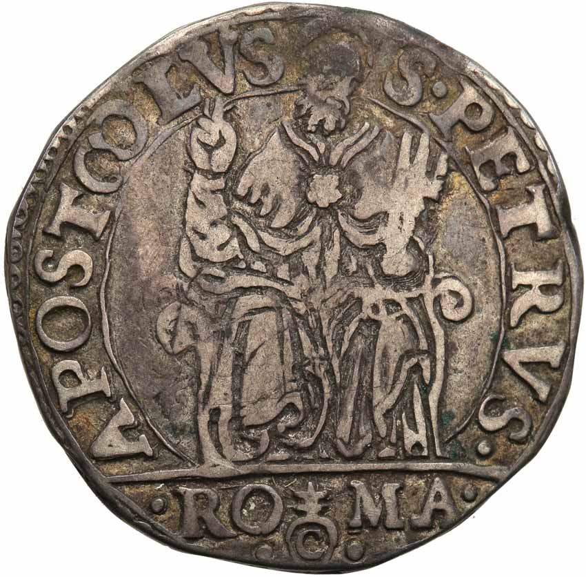 Państwo Kościelne. Watykan. Pius IV de Medici 1559-1565, Testone, Rzym